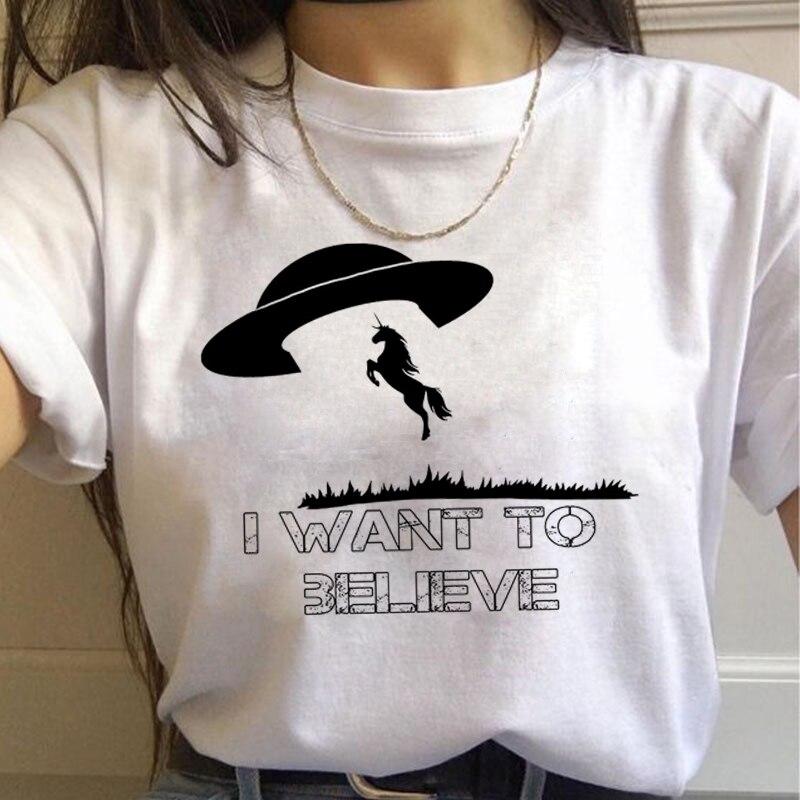 T-shirt licorne et ovni
