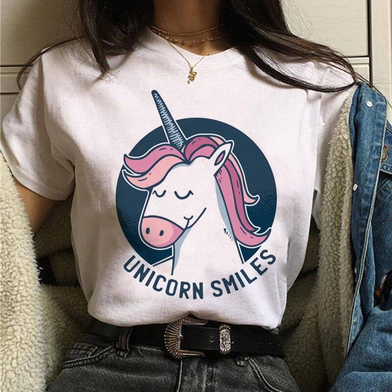 T-shirt licorne motif 3D