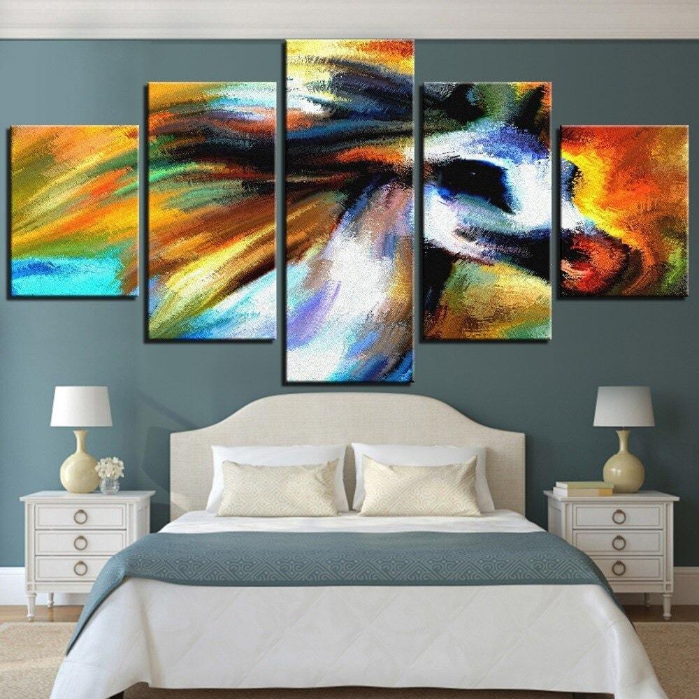 Tableau licorne en gros plan