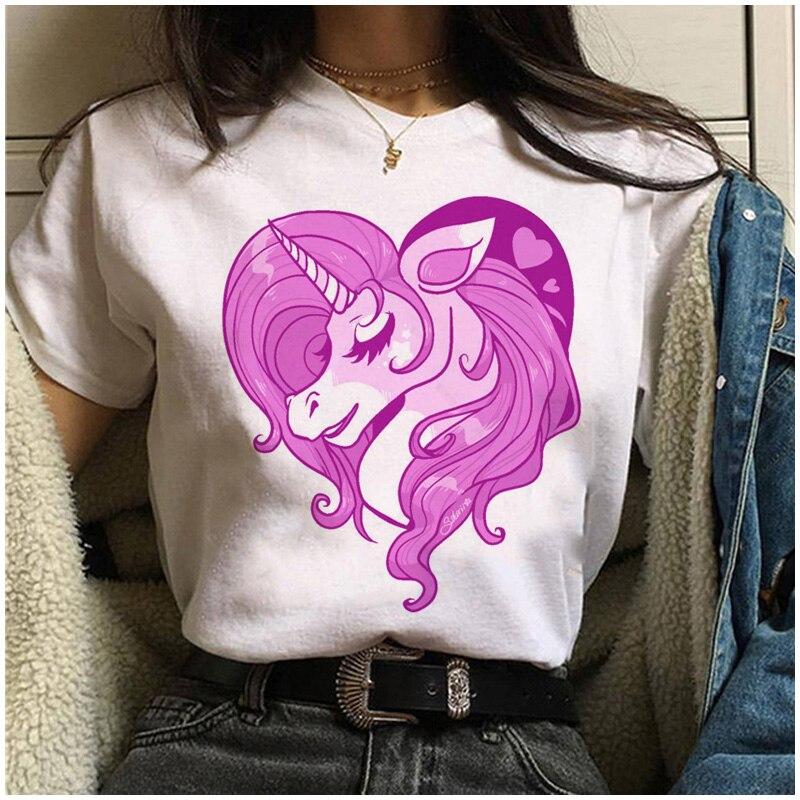 T-shirt Licorne Cœur délicat