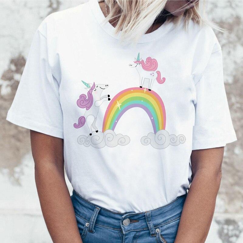 T-Shirt Licorne éclat de couleur