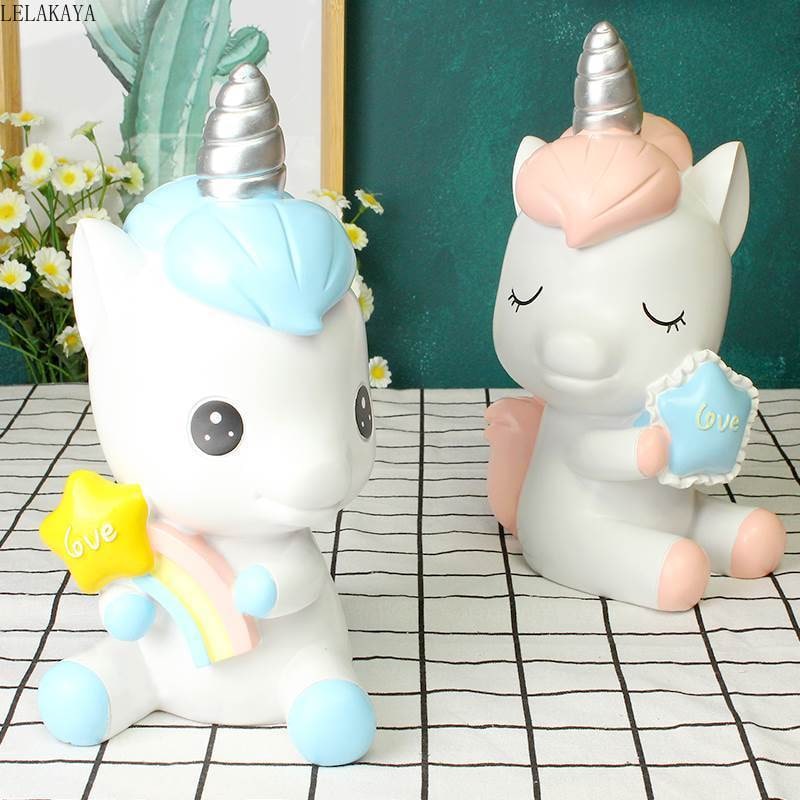 Accents enchantés tirelire licorne