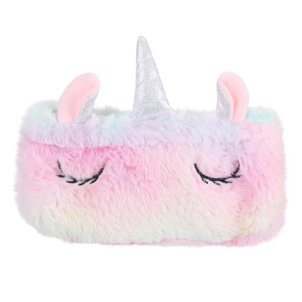 Détails couture trousse licorne