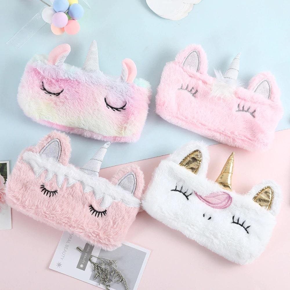 Trousse licorne texture douce