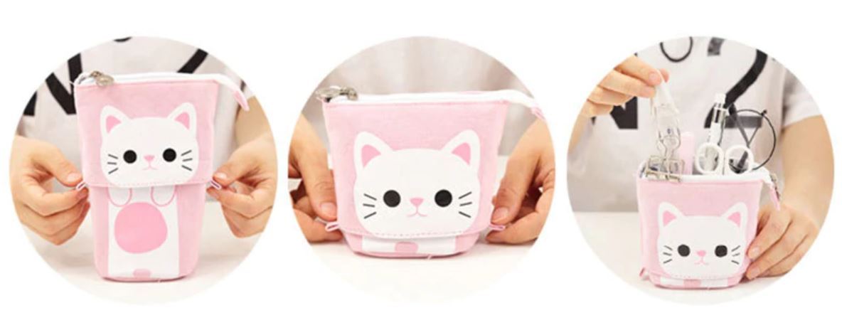 Trousse en coton et polyester
