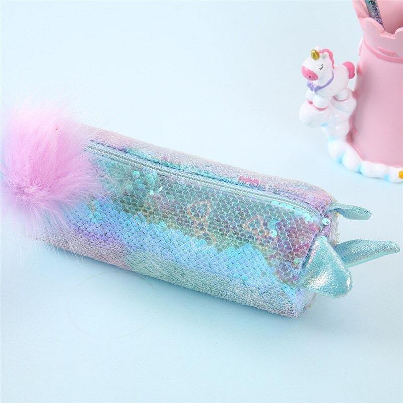 Trousse sequins étincelante
