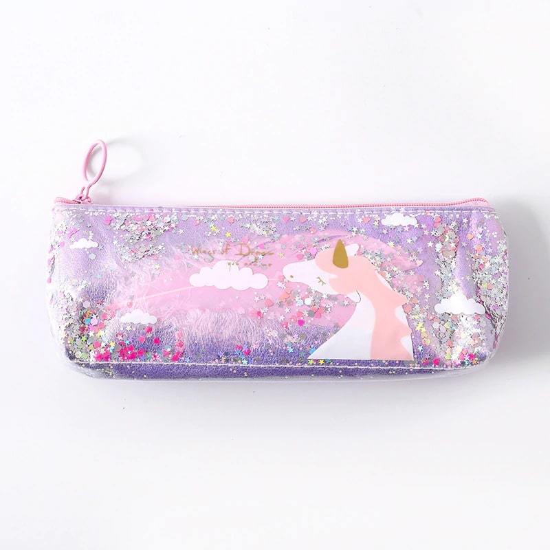 Trousse licorne ciel étoilé