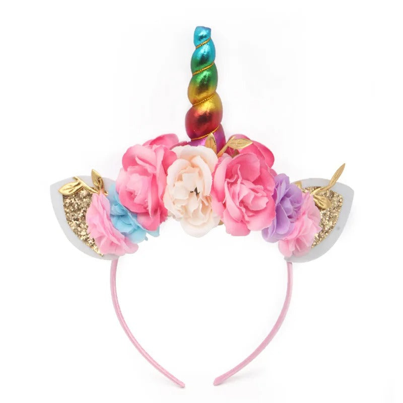 Serre-tête licorne coloré
